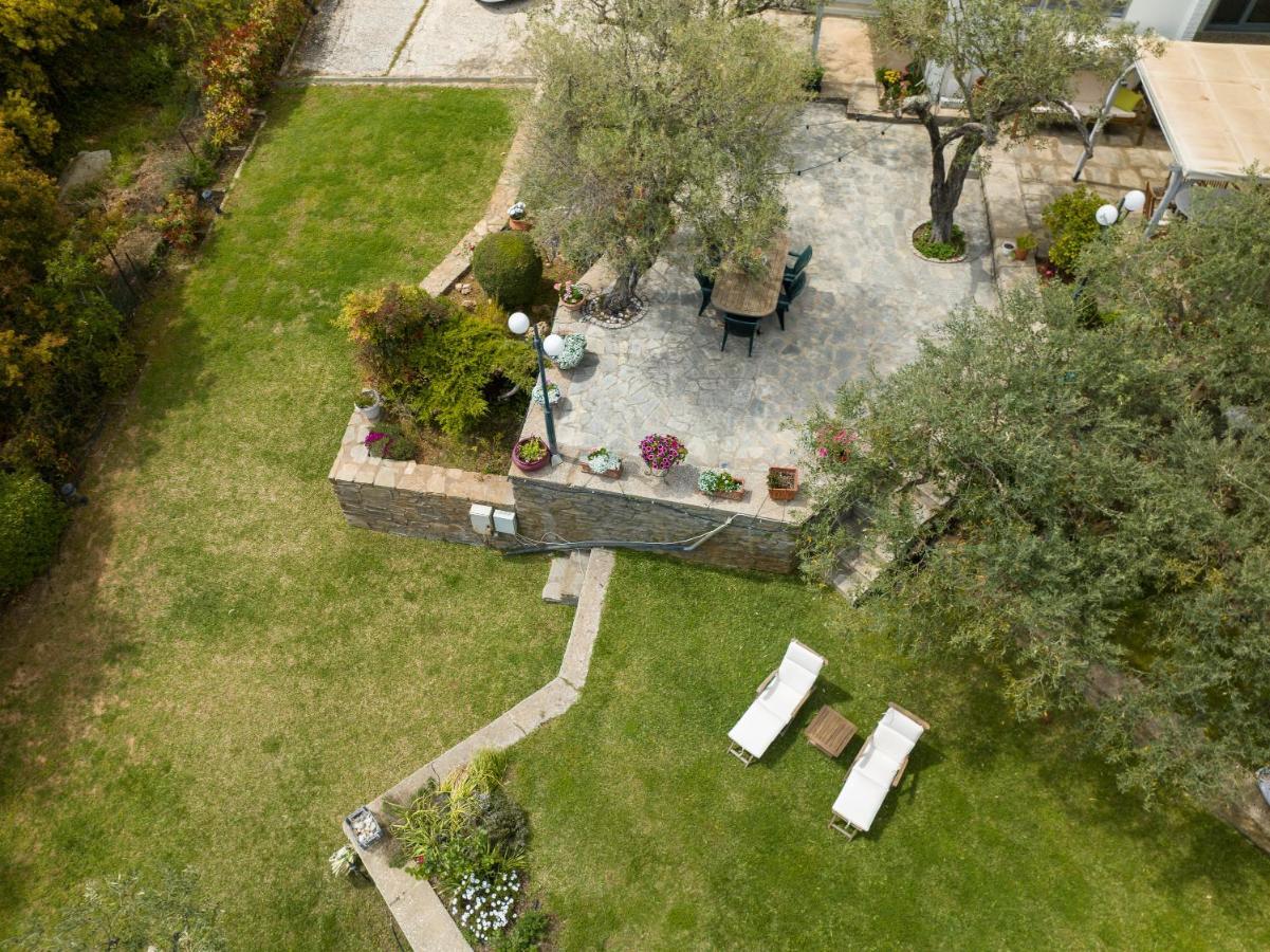 Villa Elia Kavala - Mediterranean Holiday Villa PalaiónTsiflíkion Dış mekan fotoğraf